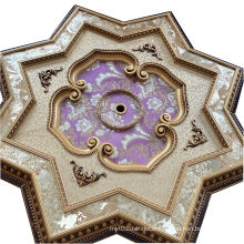 Palace  Design Hand Work Octagon Ps Ceiling Molding Ceiling Medallion
